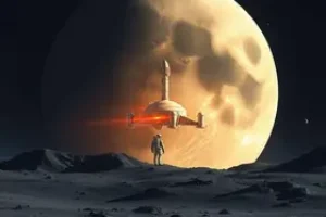 cidade na Lua