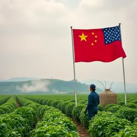 China produtos agrícolas EUA