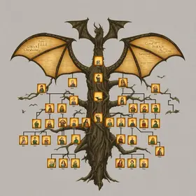árvore genealógica Targaryen