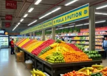 transformação de barraca de frutas em supermercado