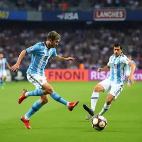 Messi mais velho a marcar pela Argentina