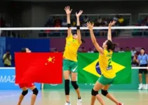 China x Brasil na VNL masculina 2026