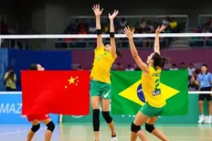 China x Brasil na VNL masculina 2026