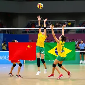 China x Brasil na VNL masculina 2026