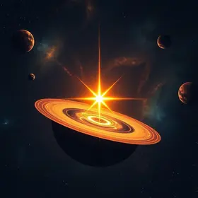 estrela que engoliu um planeta