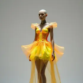 vestido de plasma