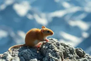 rato encontrado a quase 7 mil metros de altitude