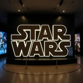 exposição de 50 anos de Star Wars