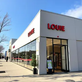 A Louie ganha loja física