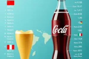 maiores consumidores de Coca-Cola